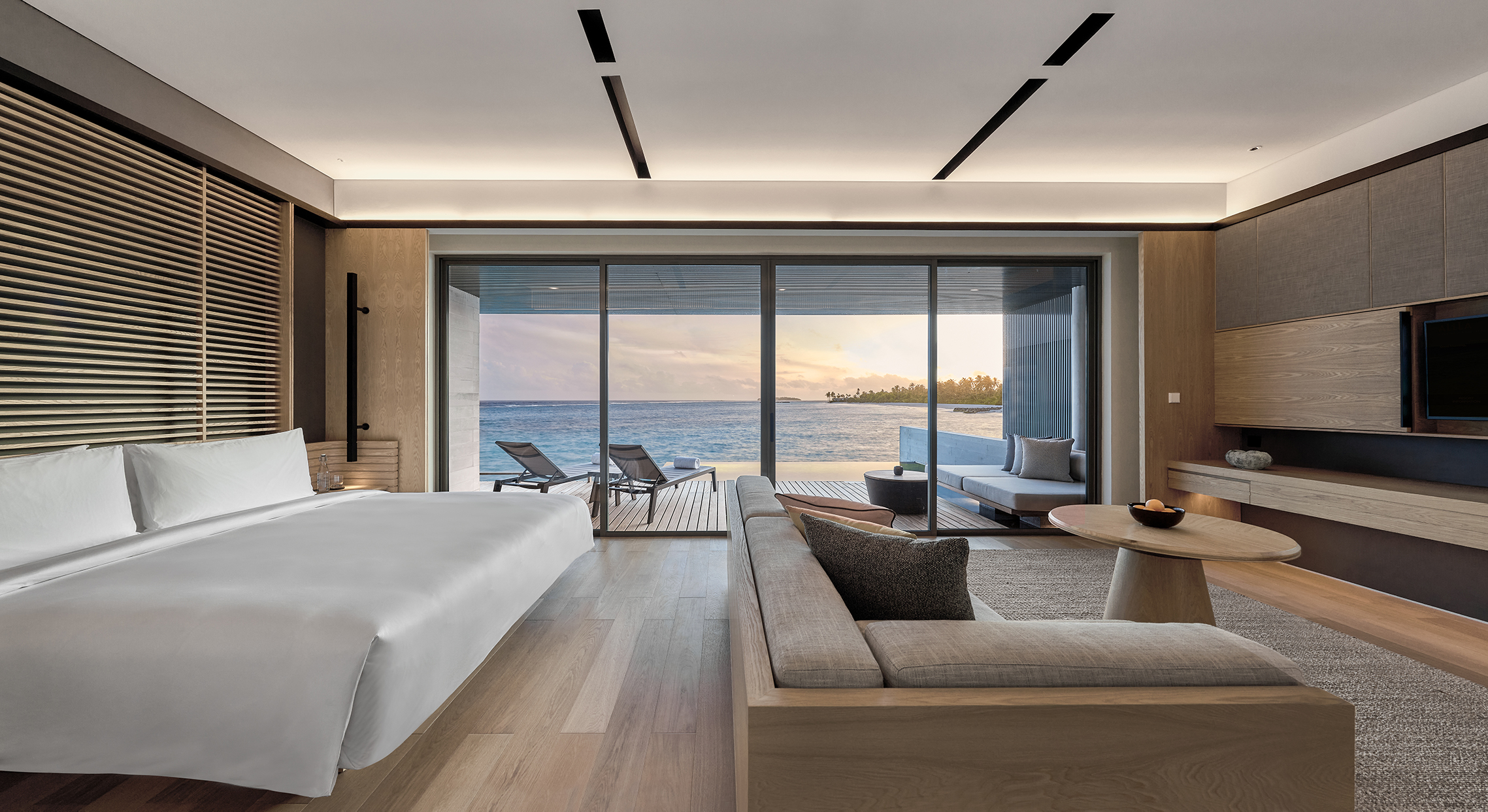 Alila Kothaifaru Maldives Sunset Overwater Pool Villa