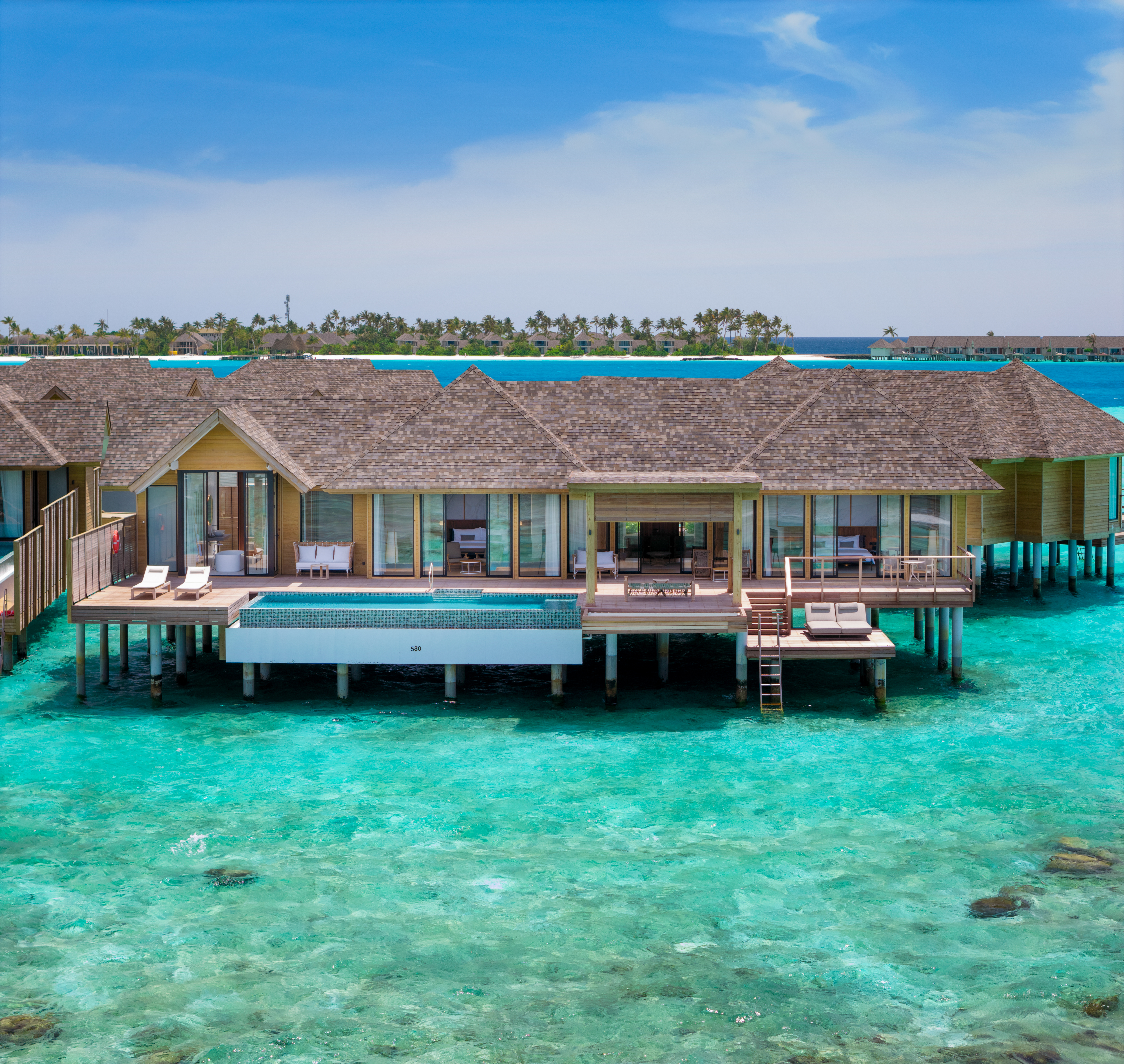 ananea Madivaru Maldives Vilu Residences
(2-Bedroom Water Residence with
Private Pool)