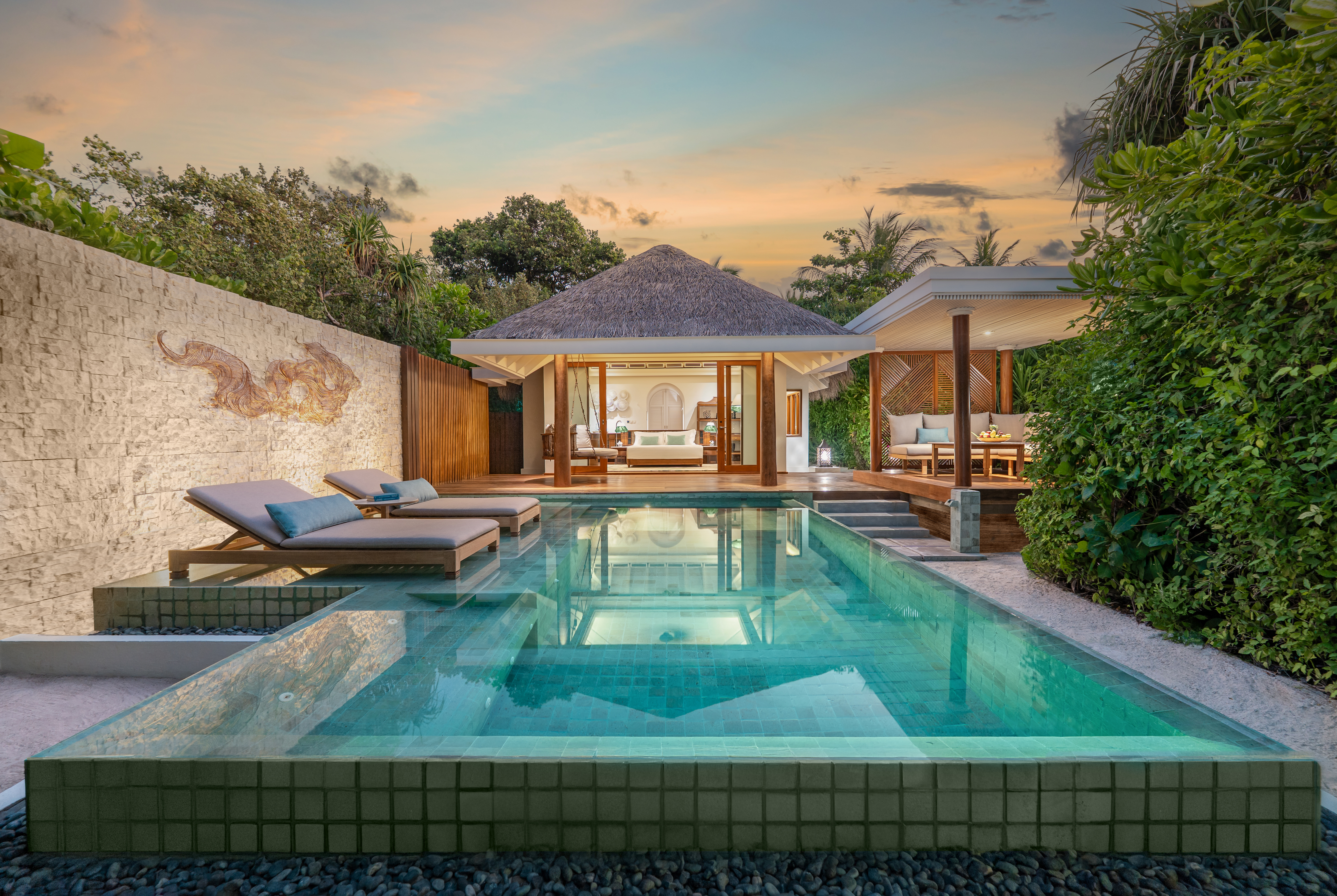 Anantara Kihavah Maldives Villas Beach Pool Villa