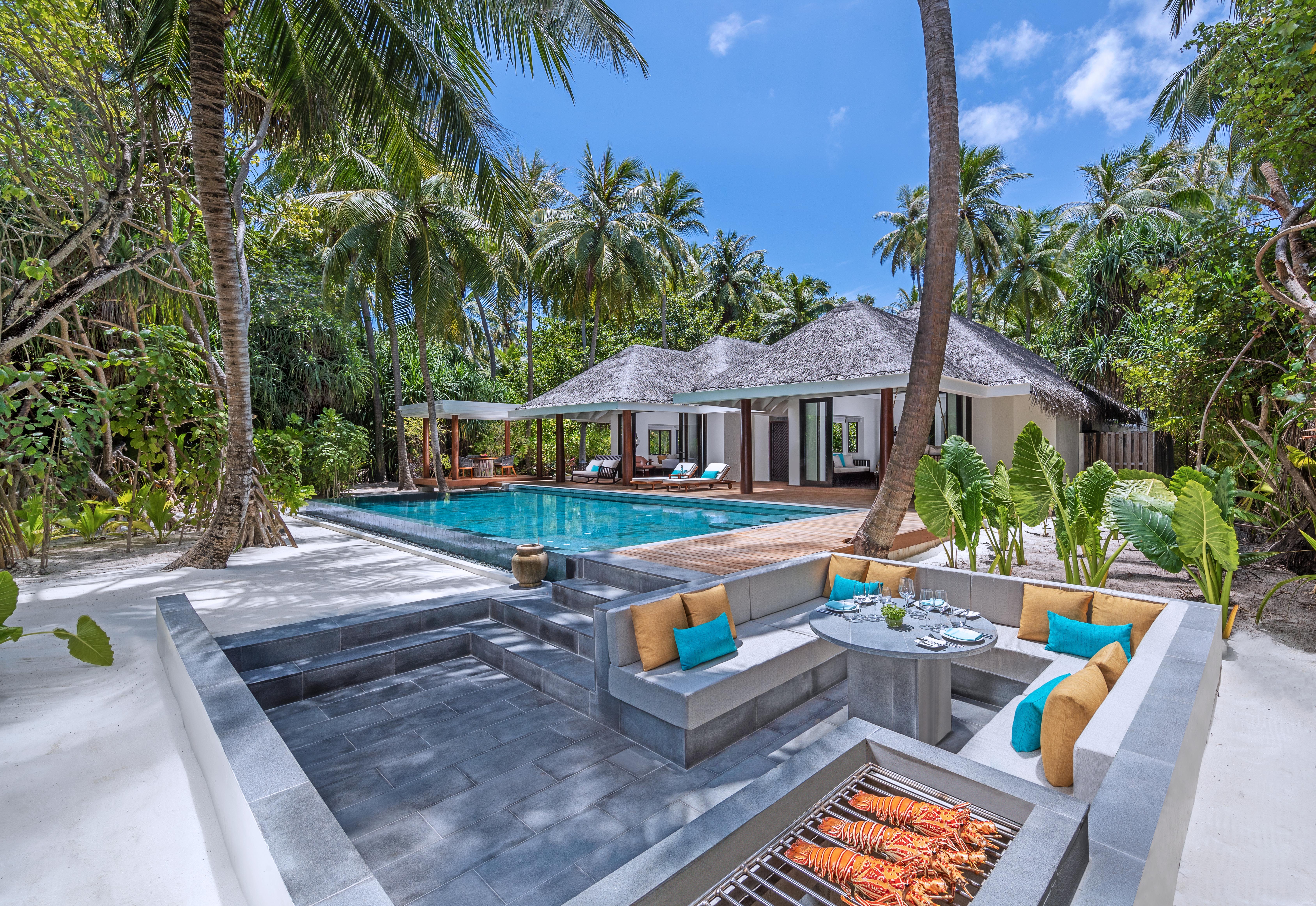 Anantara Kihavah Maldives Villas Two Bedroom Family Beach Pool Villa