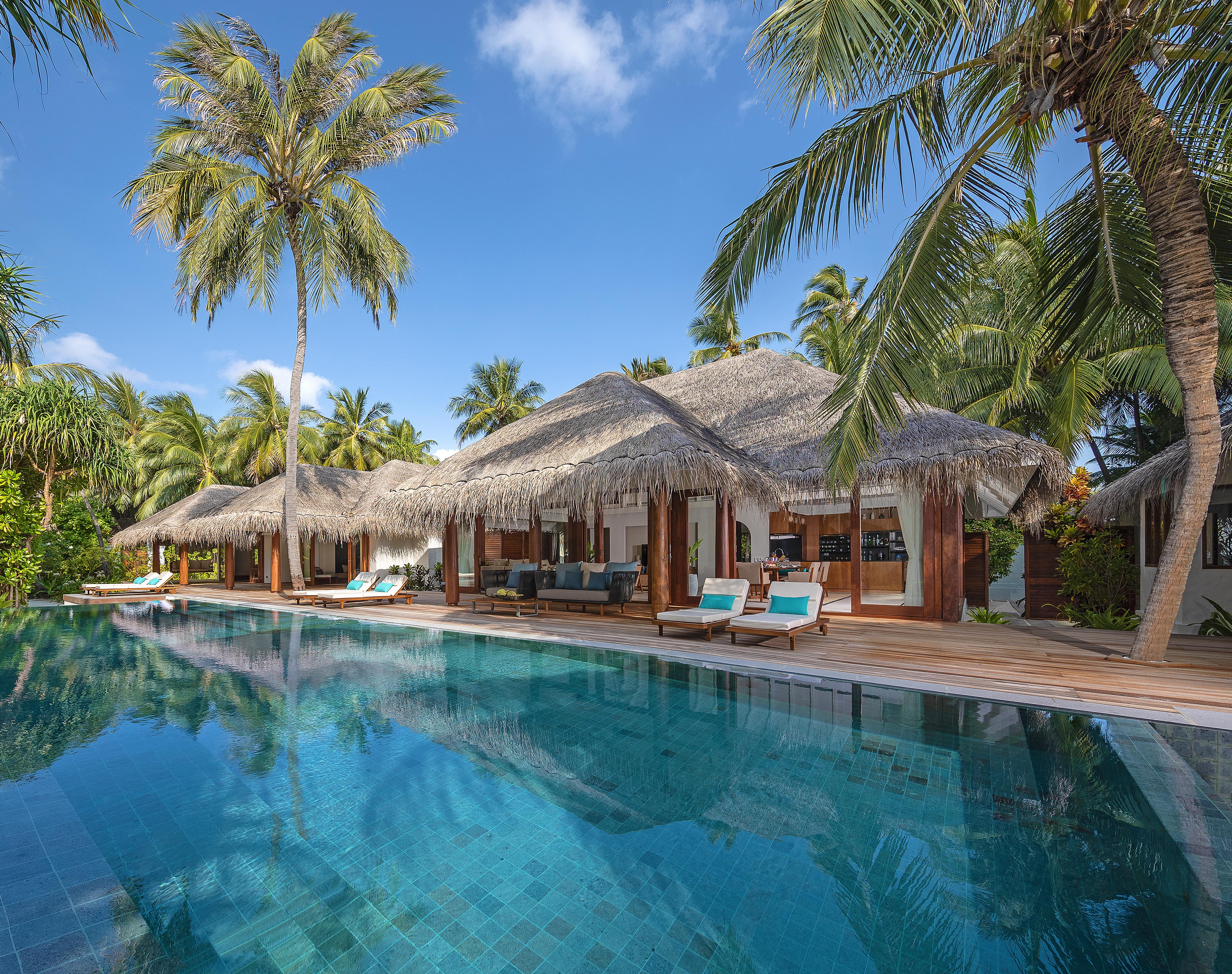 Anantara Kihavah Maldives Villas Four Bedroom Beach Pool Residence