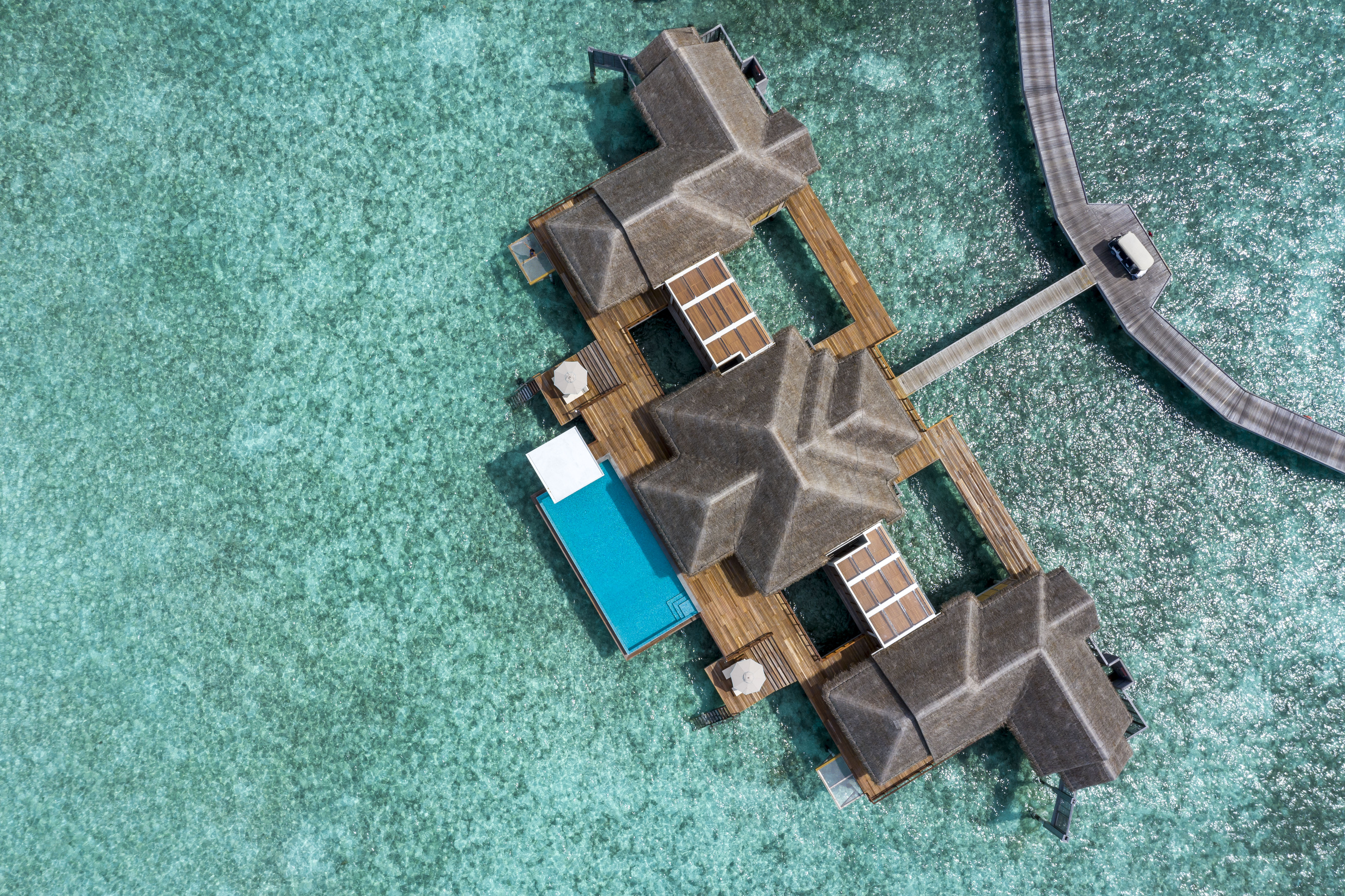 Anantara Kihavah Maldives Villas Two Bedroom Sunset Over Water Pool Residence