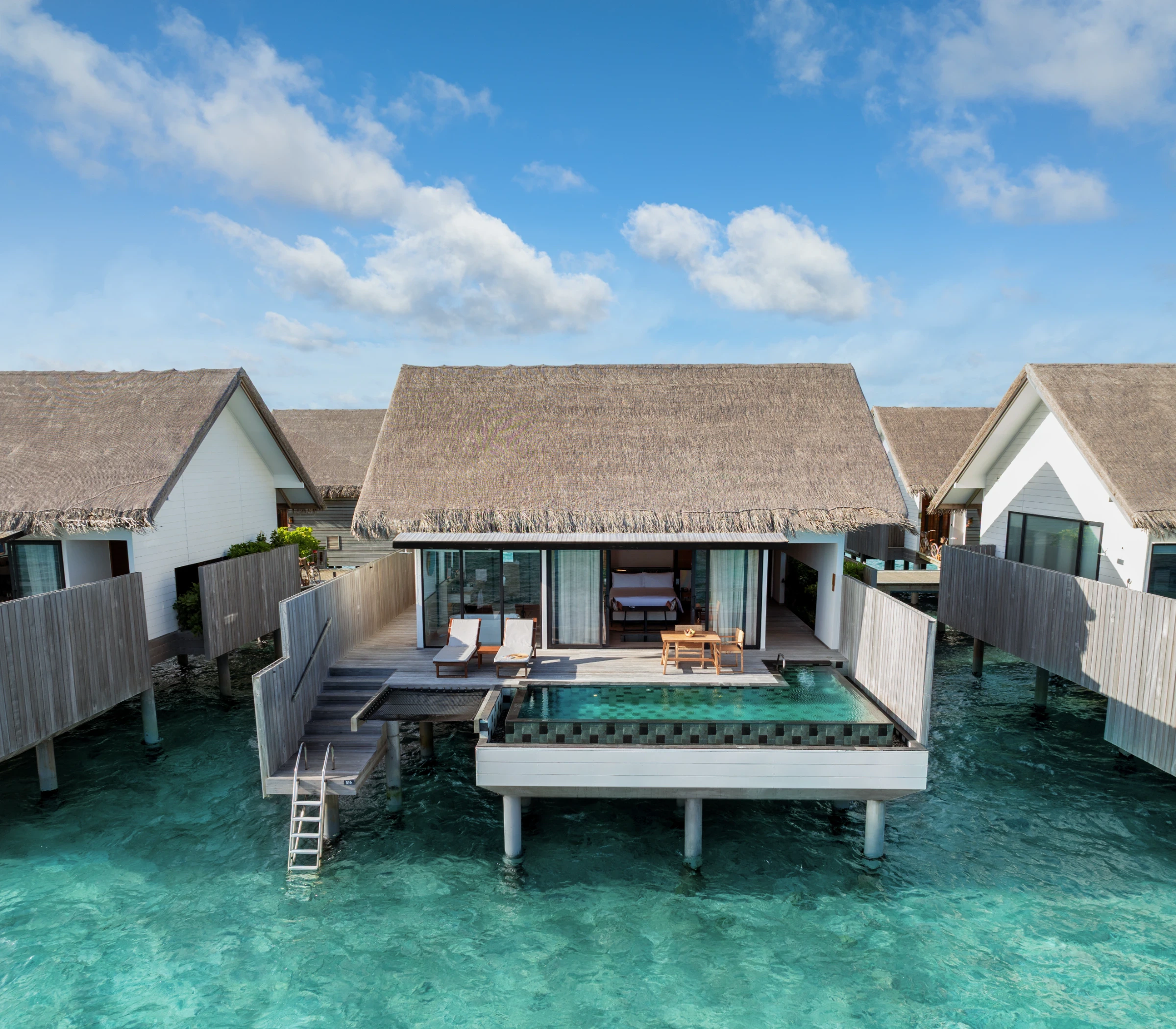 Hilton Maldives Amingiri Resort & Spa One Bedroom Overwater Pool Villa