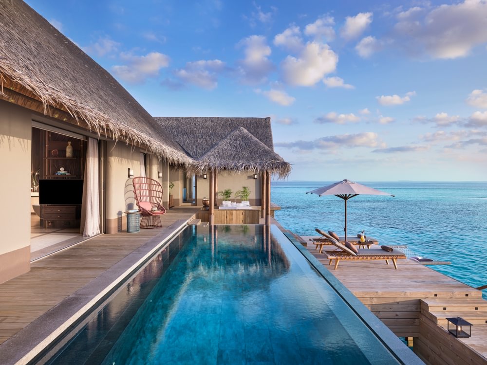 JOALI Maldives Three Bedroom Ocean Residence with Two Pools